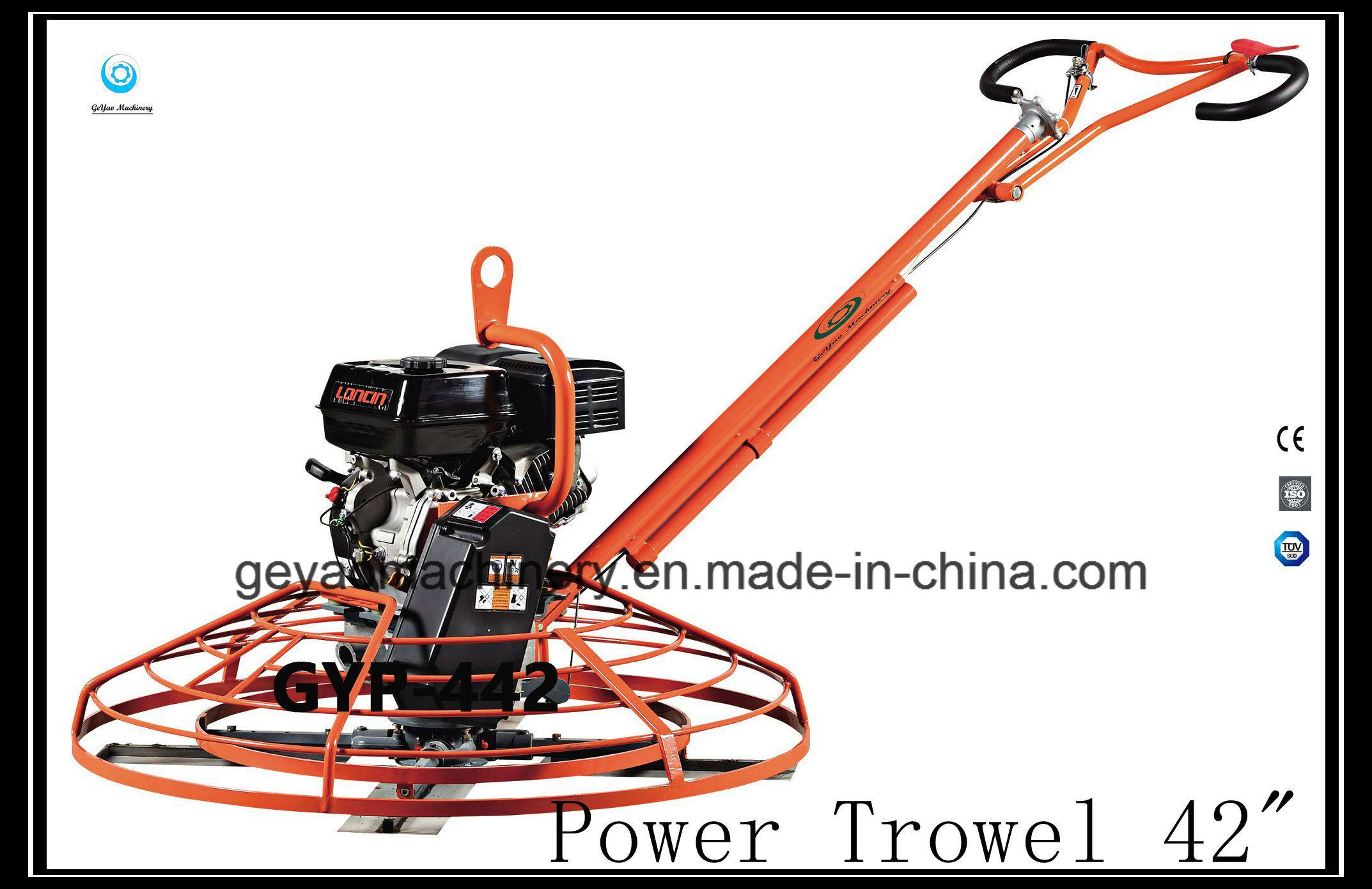 6.6 Kw Gasoline Honda/Robin Concrete Power Trowel Machine Gyp-442